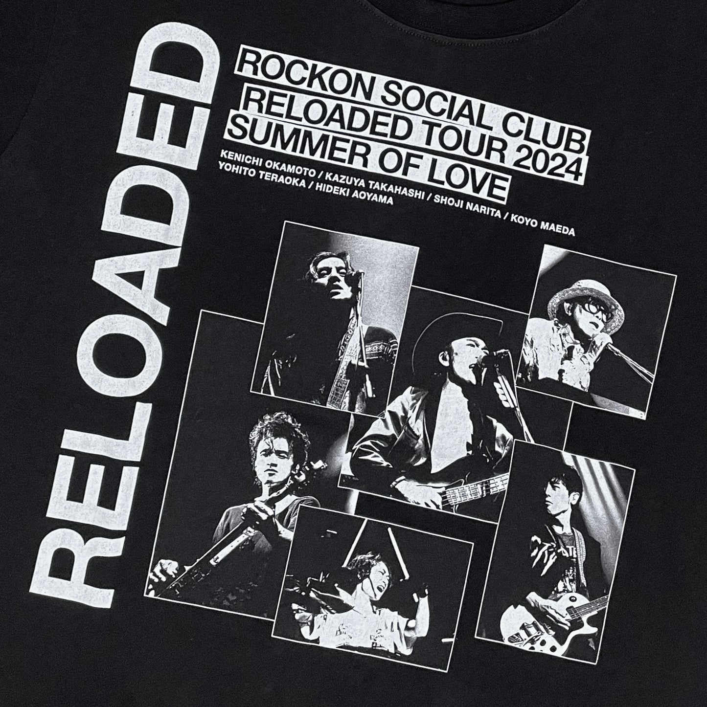 RELOADED TOUR PHOTO Tシャツ