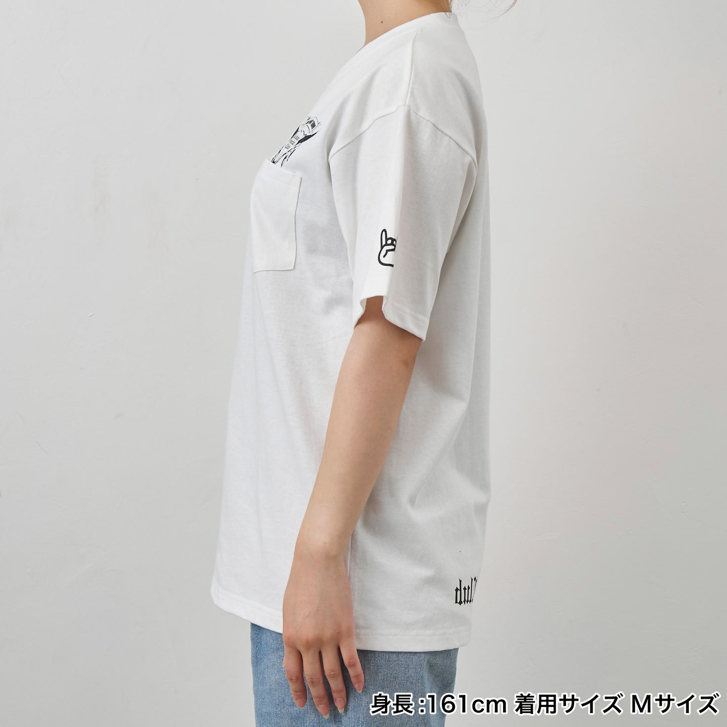 バッファローポケットTシャツ（ホワイト）